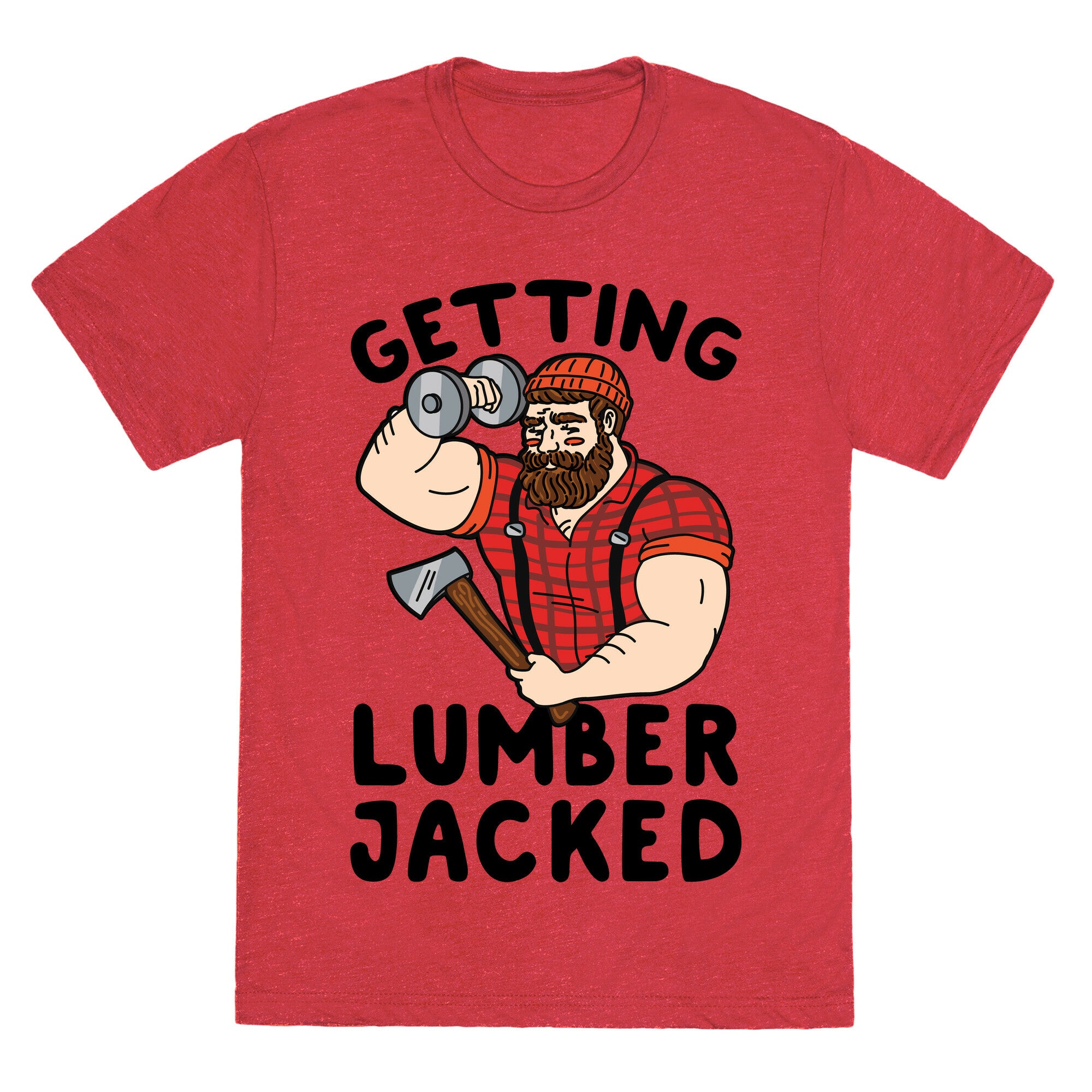 Getting Lumberjacked Unisex Triblend Tee